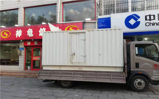 察哈尔右翼前出租发电机施工案例